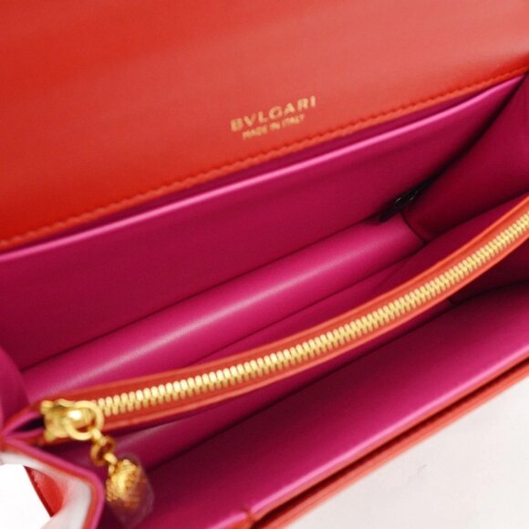 Bvlgari Red Serpenti Forever Handbag 3351094Y NQ00815 - Picture 5 of 8